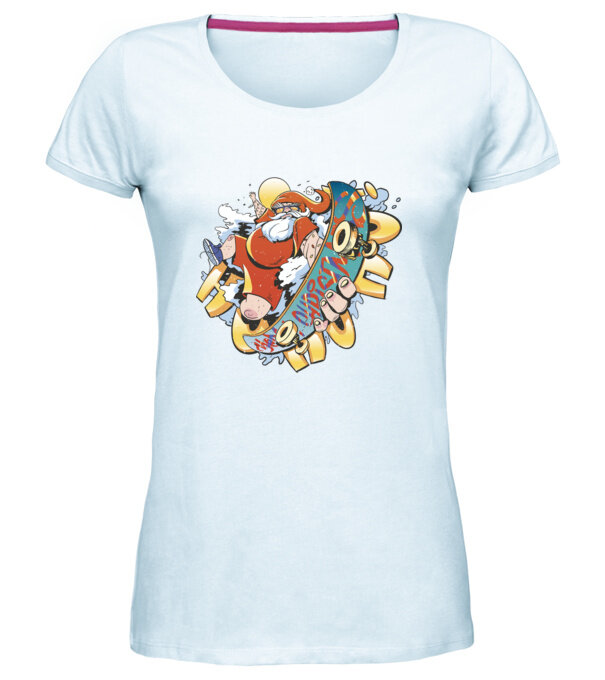  model  pe tricou