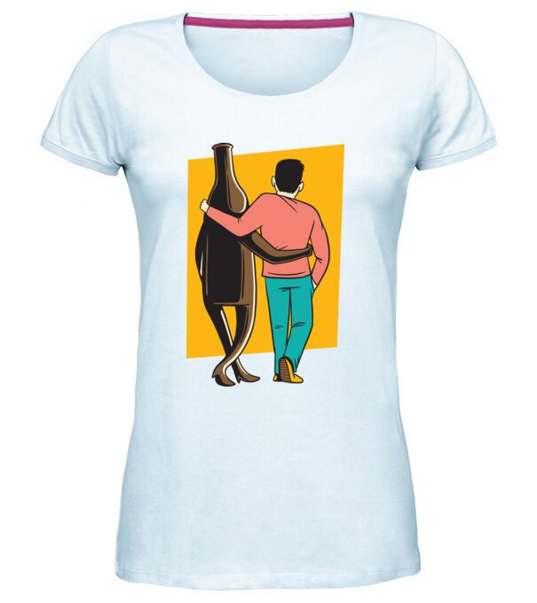  model  pe tricou