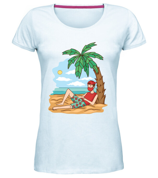  model  pe tricou