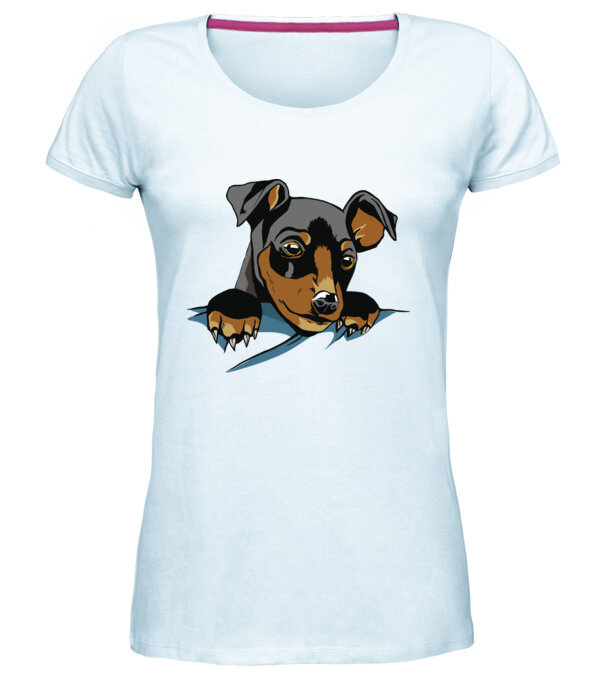  model  pe tricou