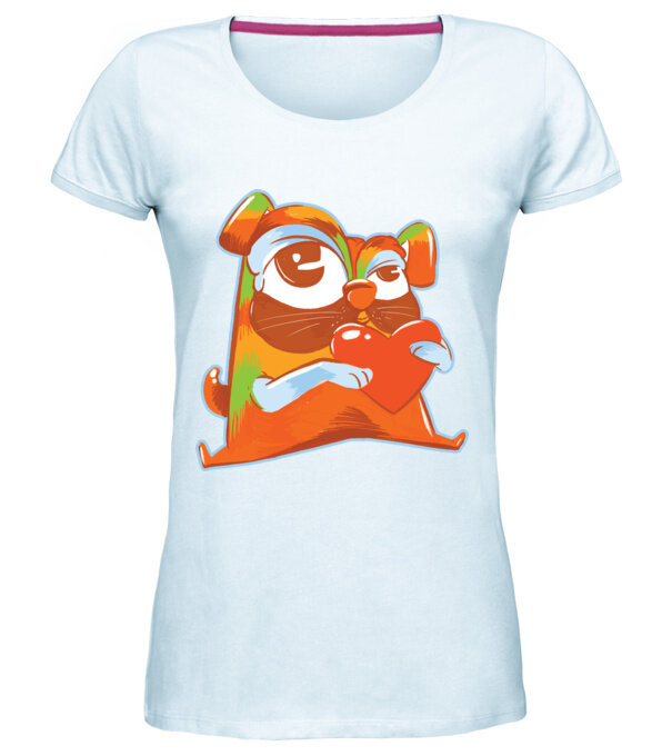  model  pe tricou
