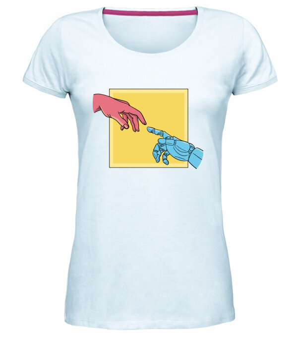  model  pe tricou