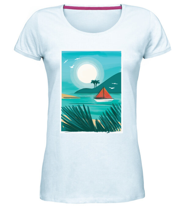  model  pe tricou