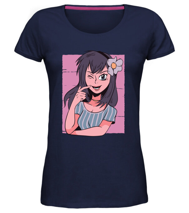  model  pe tricou