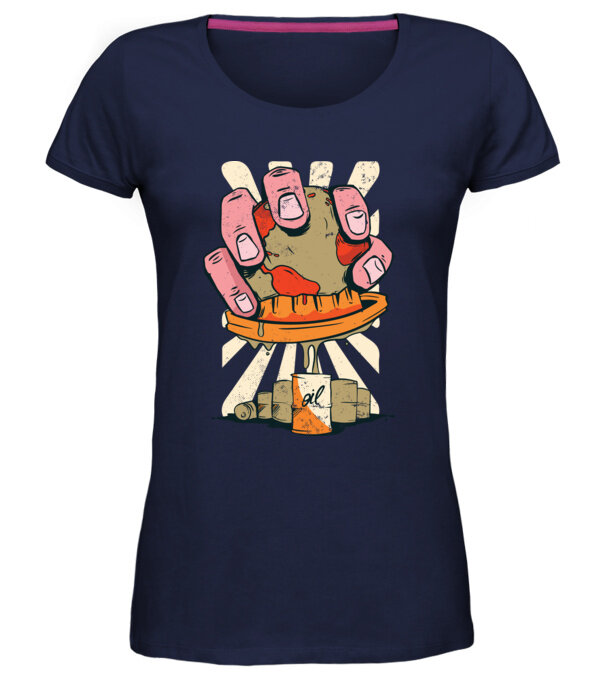  model  pe tricou