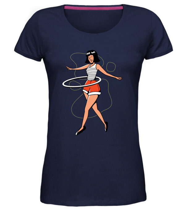  model  pe tricou