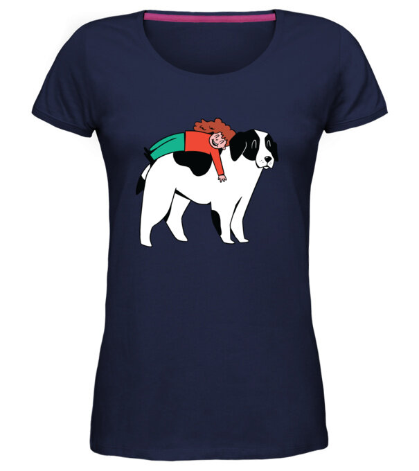  model  pe tricou
