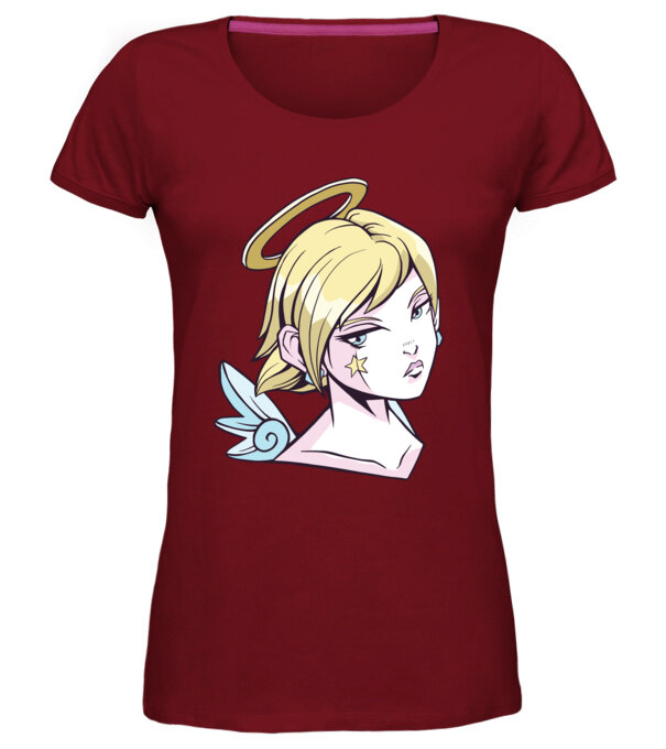  model  pe tricou