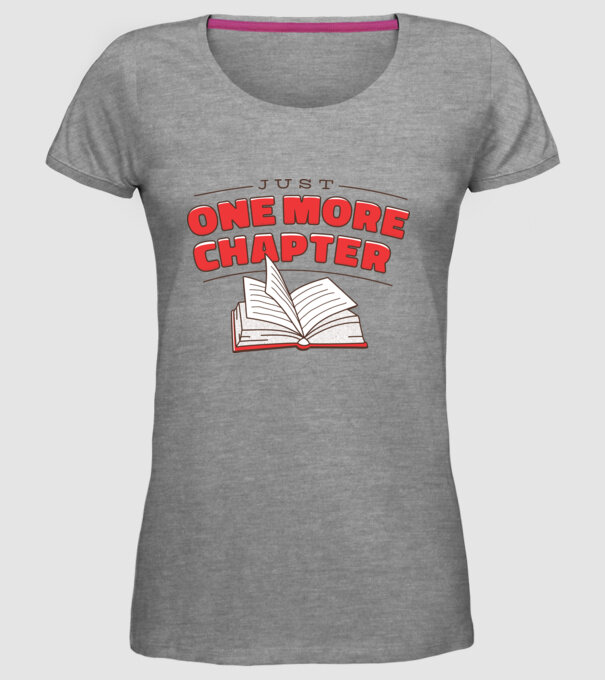 Doar încă un capitol model gri pe tricou