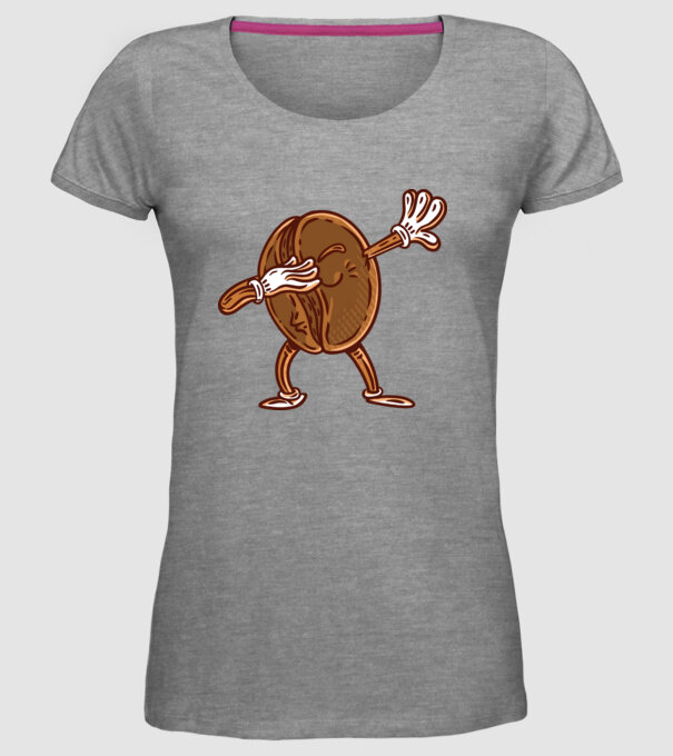 Cafea DAB model gri pe tricou
