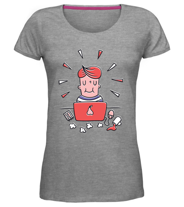  model  pe tricou