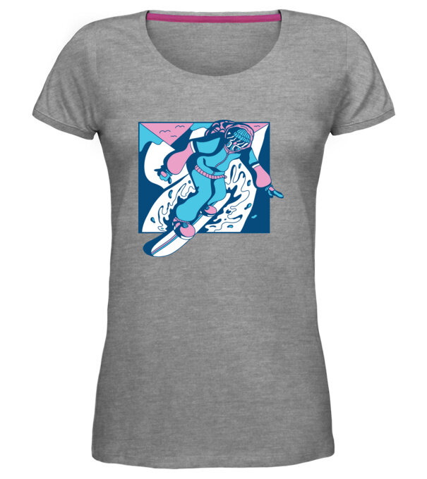  model  pe tricou