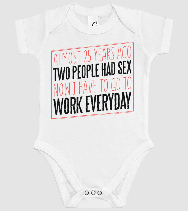 acum 25 de ani... Tricou cu text amuzant model alb pe tricou
