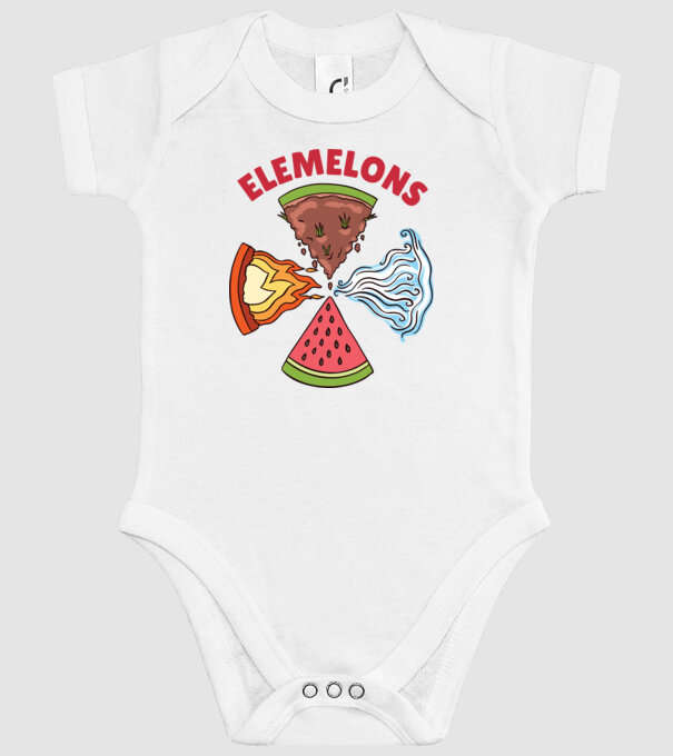 Elemente pepene model alb pe tricou