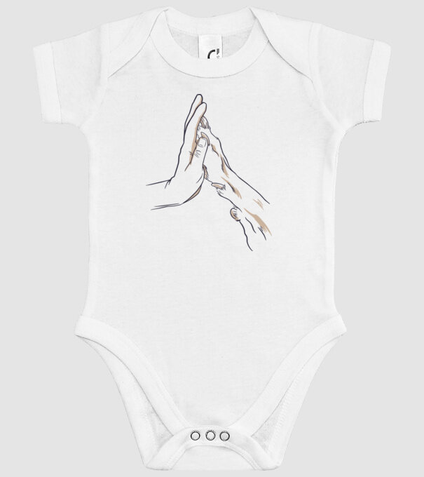 Prietenia câine om model alb pe tricou