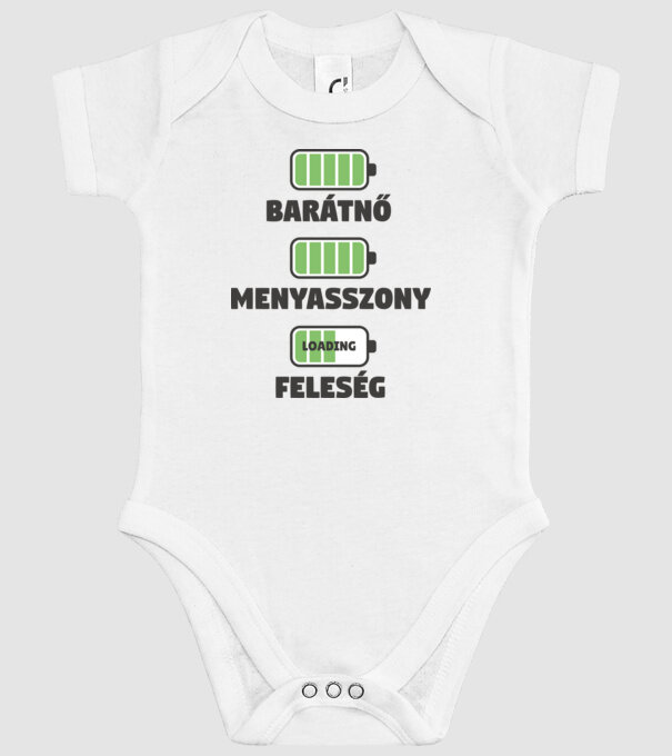 Soție model alb pe tricou