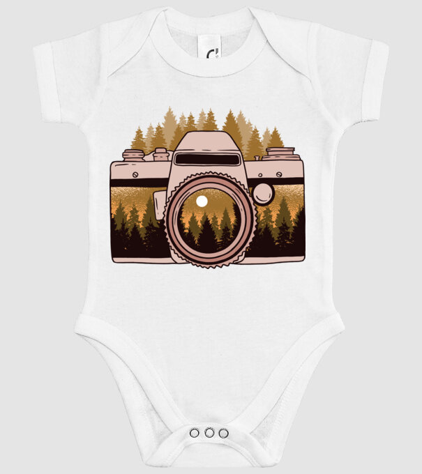 Natură Fotograf tricou fotograf model alb pe tricou