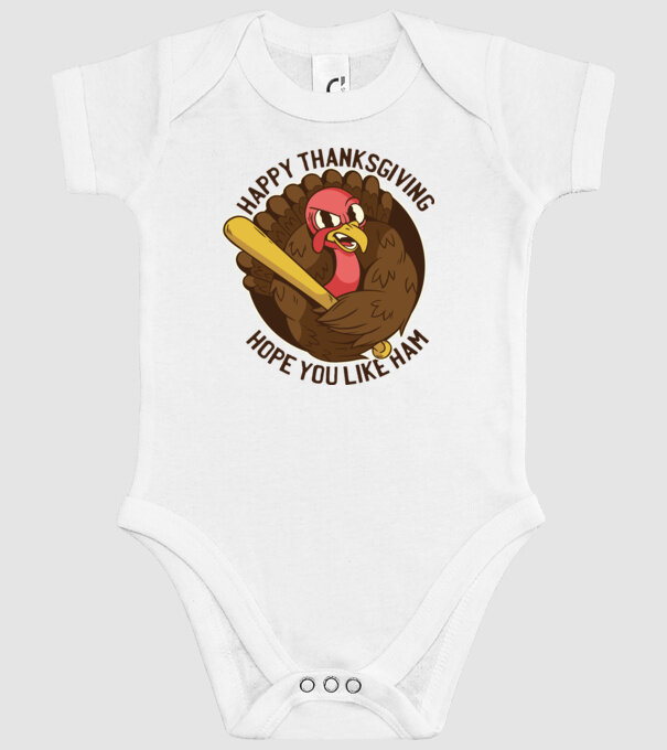 Happy Thanksgiving - Hope you like Ham model alb pe tricou