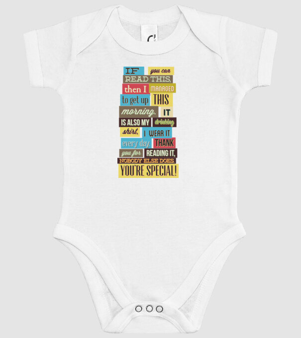 If you can read this then i managed to get up this morning model alb pe tricou
