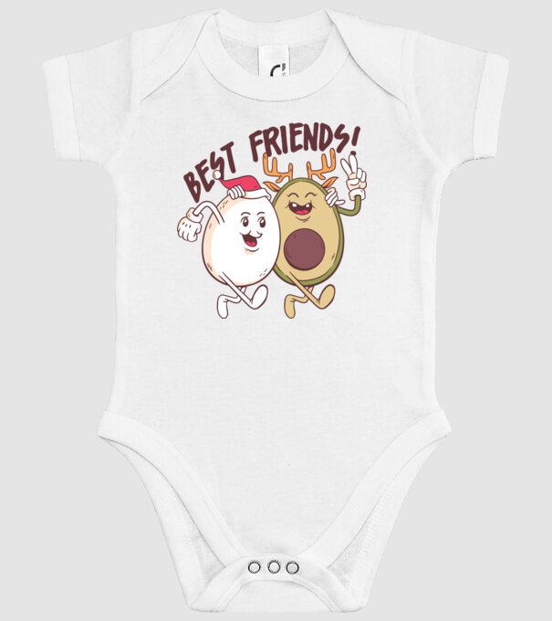 Cei mai buni prieteni vegan model alb pe tricou