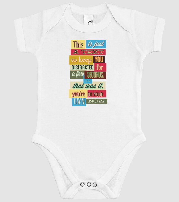 This is just a text to keep you distracted model alb pe tricou