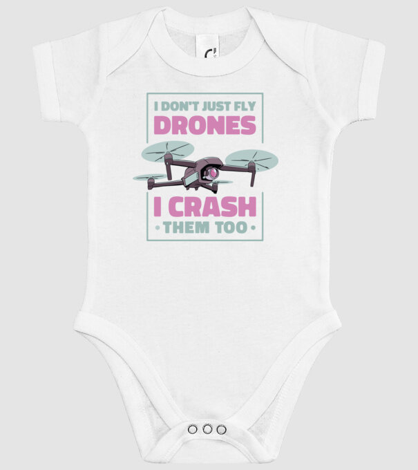 Tricou drone model alb pe tricou