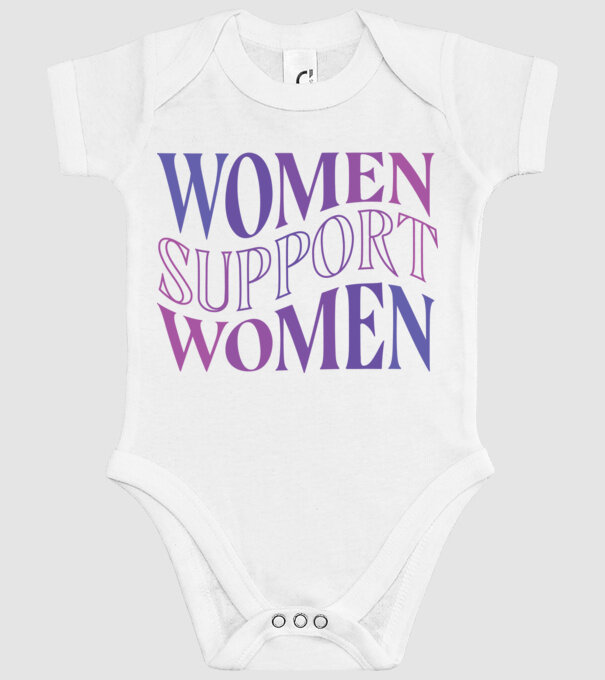 Women Support Women Ziua Femeilor model alb pe tricou