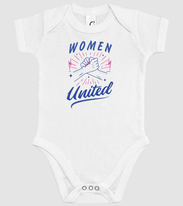 Women United tricou Ziua Femeii model alb pe tricou