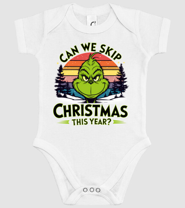 Can we skip christmas this year model alb pe tricou