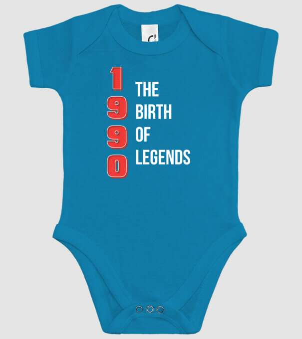 1990 the birth of legends model turcoaz pe tricou