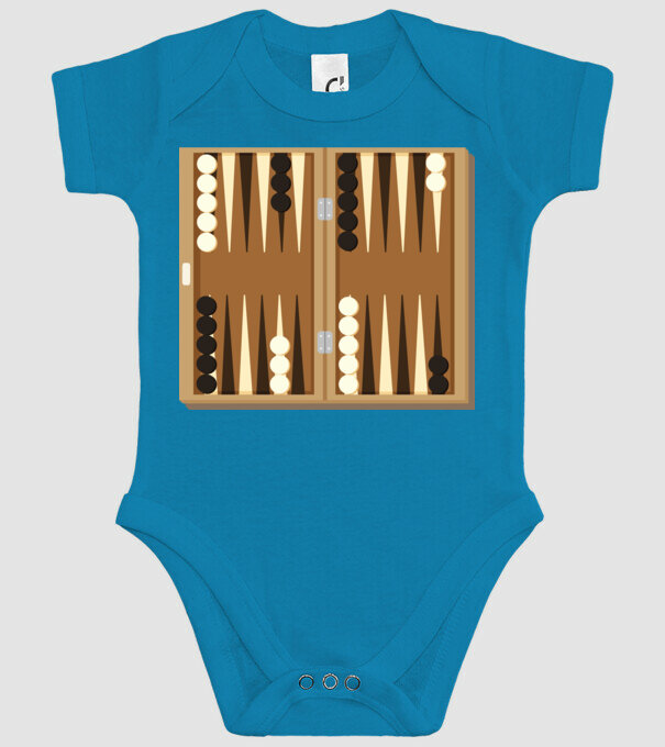 Joc de table model turcoaz pe tricou