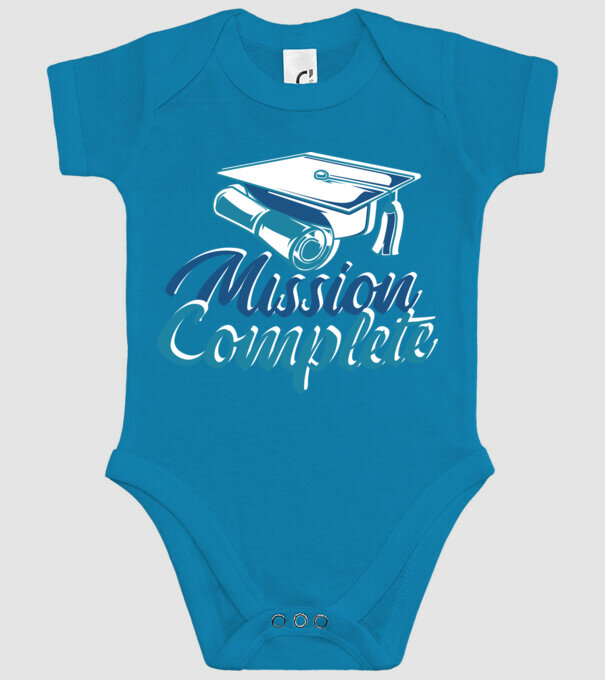 Absolvire cu succes model turcoaz pe tricou