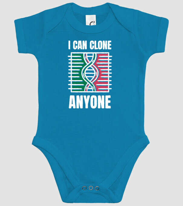 Clonez pe oricine Biolog model turcoaz pe tricou