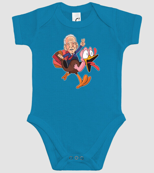 Biden Thanksgiving model turcoaz pe tricou