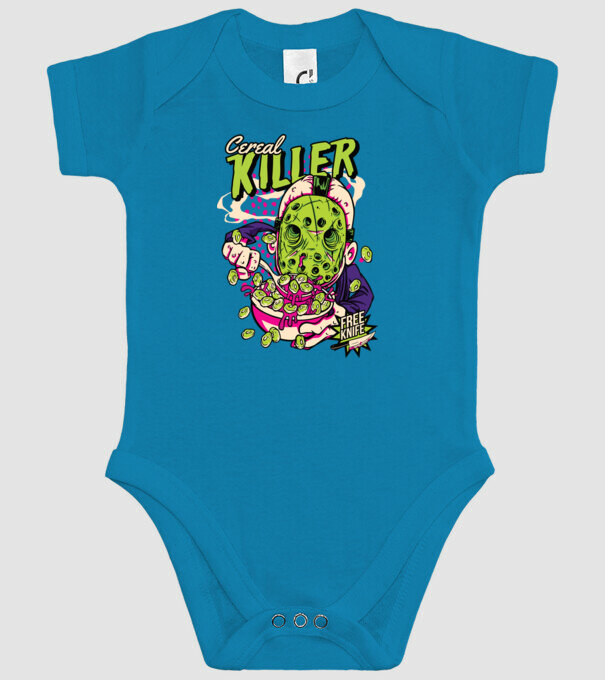Cereal Killer model turcoaz pe tricou