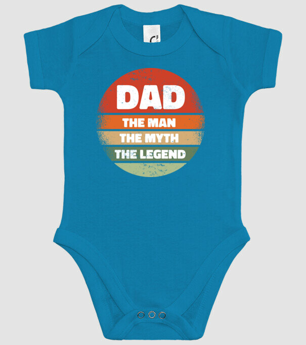 Dad The Man The Myth The Legend model turcoaz pe tricou