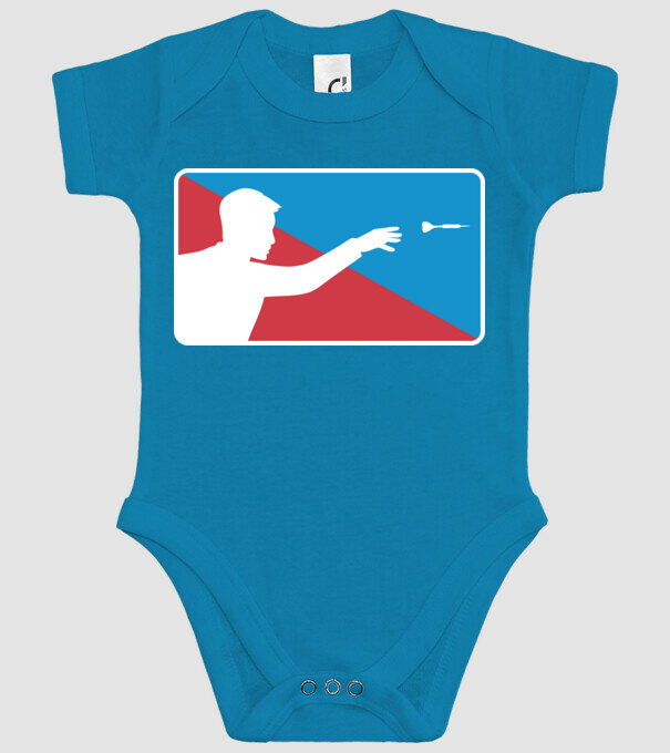 Darts MLB model turcoaz pe tricou