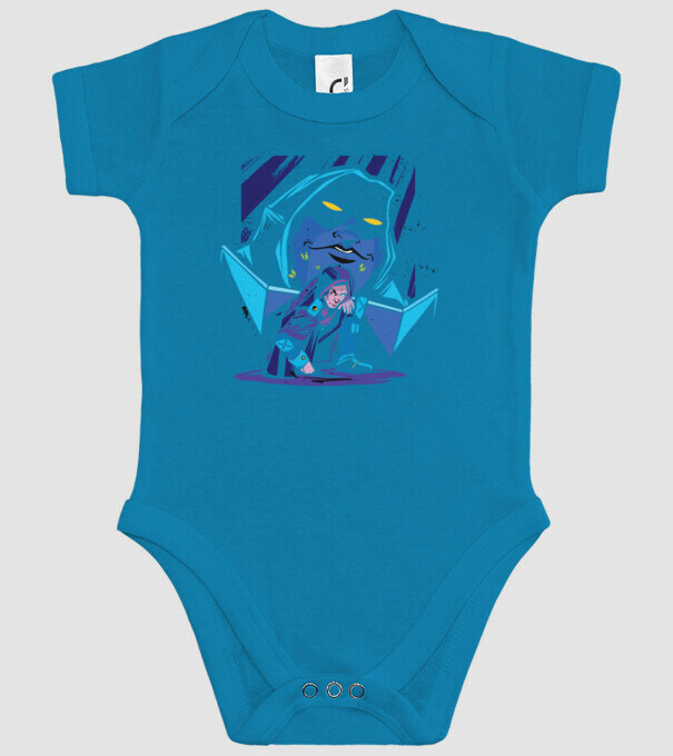 Dungeon Master model turcoaz pe tricou