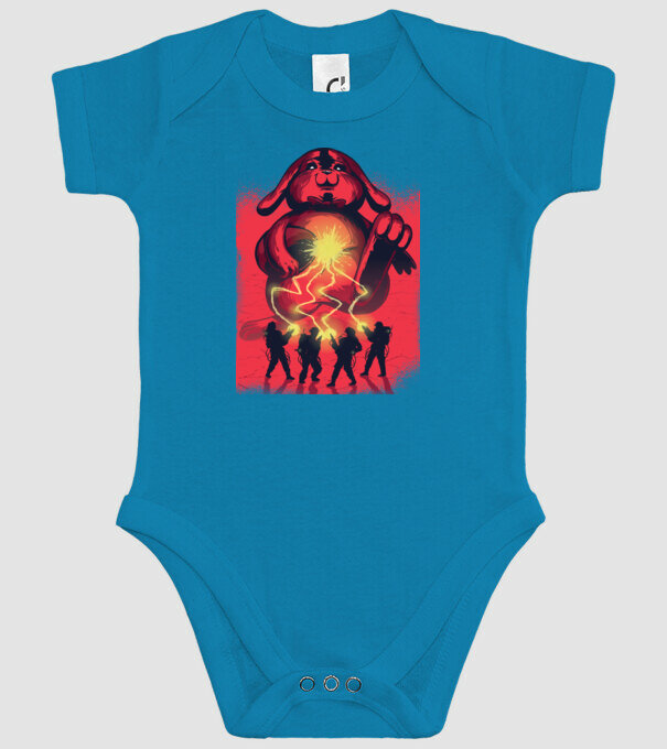 Easter Busters model turcoaz pe tricou
