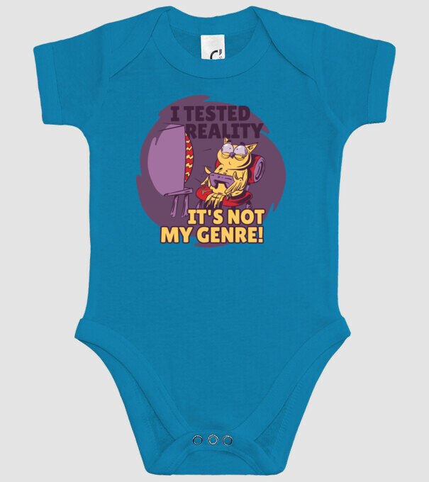 Bufnița Gamer model turcoaz pe tricou