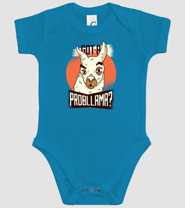 Got a Probllama? Lama model turcoaz pe tricou