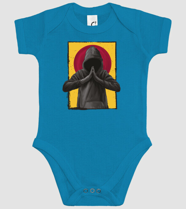 Rugăciune Hacker model turcoaz pe tricou