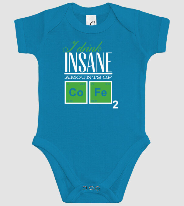 i drink insane amount of coffee model turcoaz pe tricou