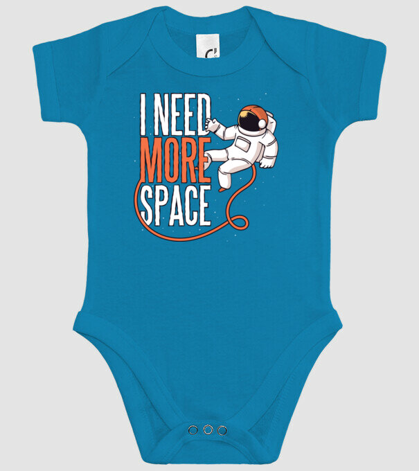 I need more space tricou astronaut model turcoaz pe tricou