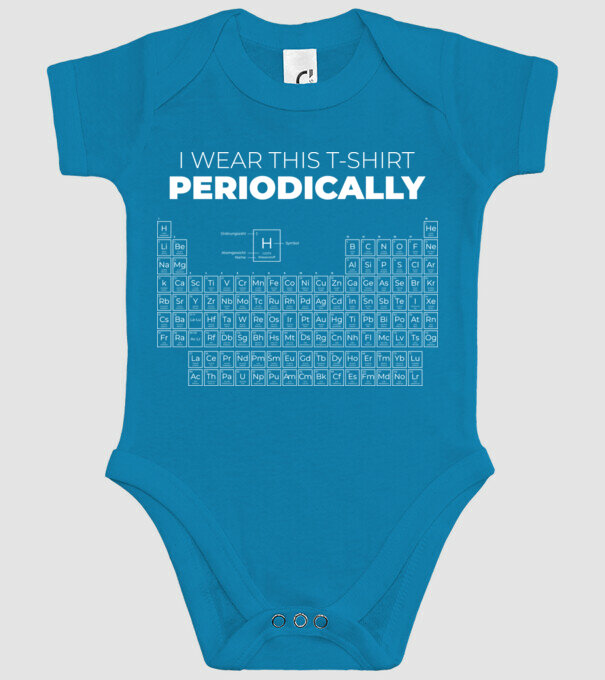 I wear this t-shirt periodically model turcoaz pe tricou