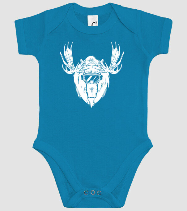 Cap de Elan model turcoaz pe tricou