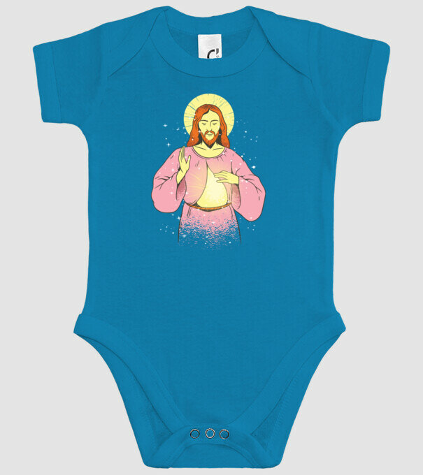 Iisus Hristos model turcoaz pe tricou