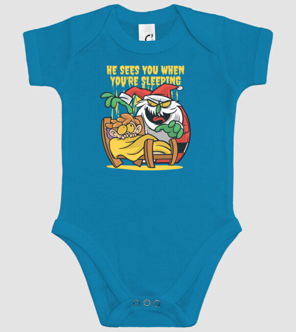 Elf de Crăciun model turcoaz pe tricou