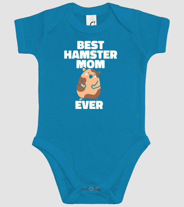 Cea mai bună mamă Hamster model turcoaz pe tricou