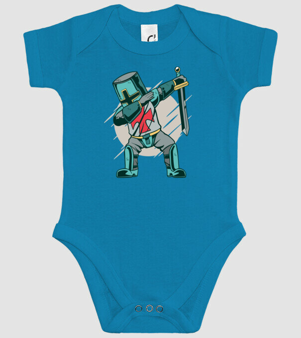 Cavaler DAB model turcoaz pe tricou